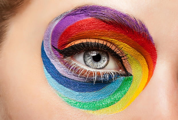 Tutorial makeup pride